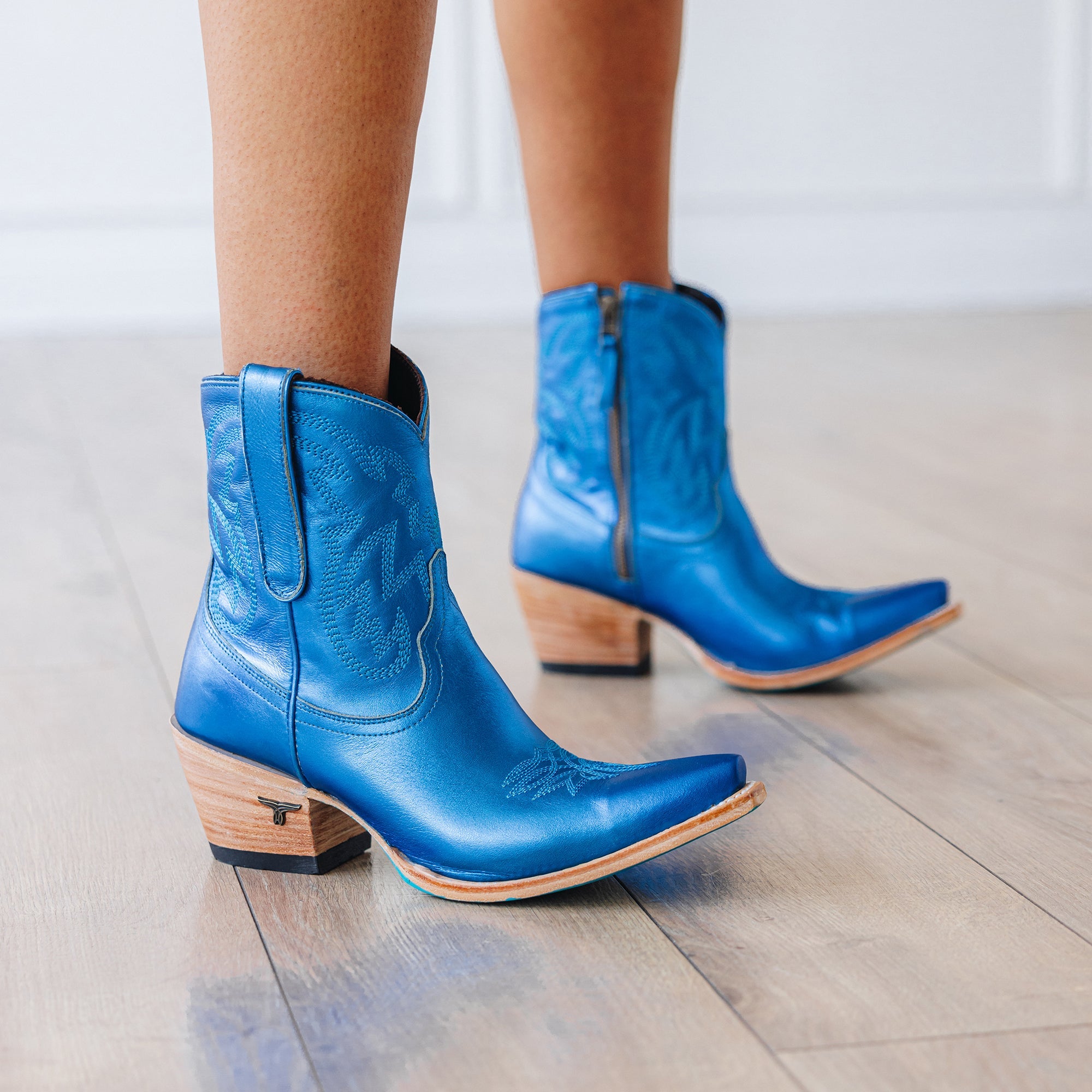 Smokeshow Bootie - Cobalt Metallic