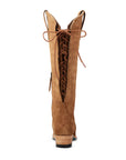 Lexington Knee High Corset - Toffee Suede