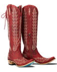 Lexington Knee High Corset - Smoldering Ruby