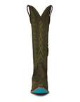 Lexington Knee High Corset - Olive Suede (Jewel of the West)
