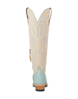 Sandaga Knee High - Powder Blue Ostrich