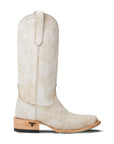 Square Toe Western Boot Ceramic Crackle