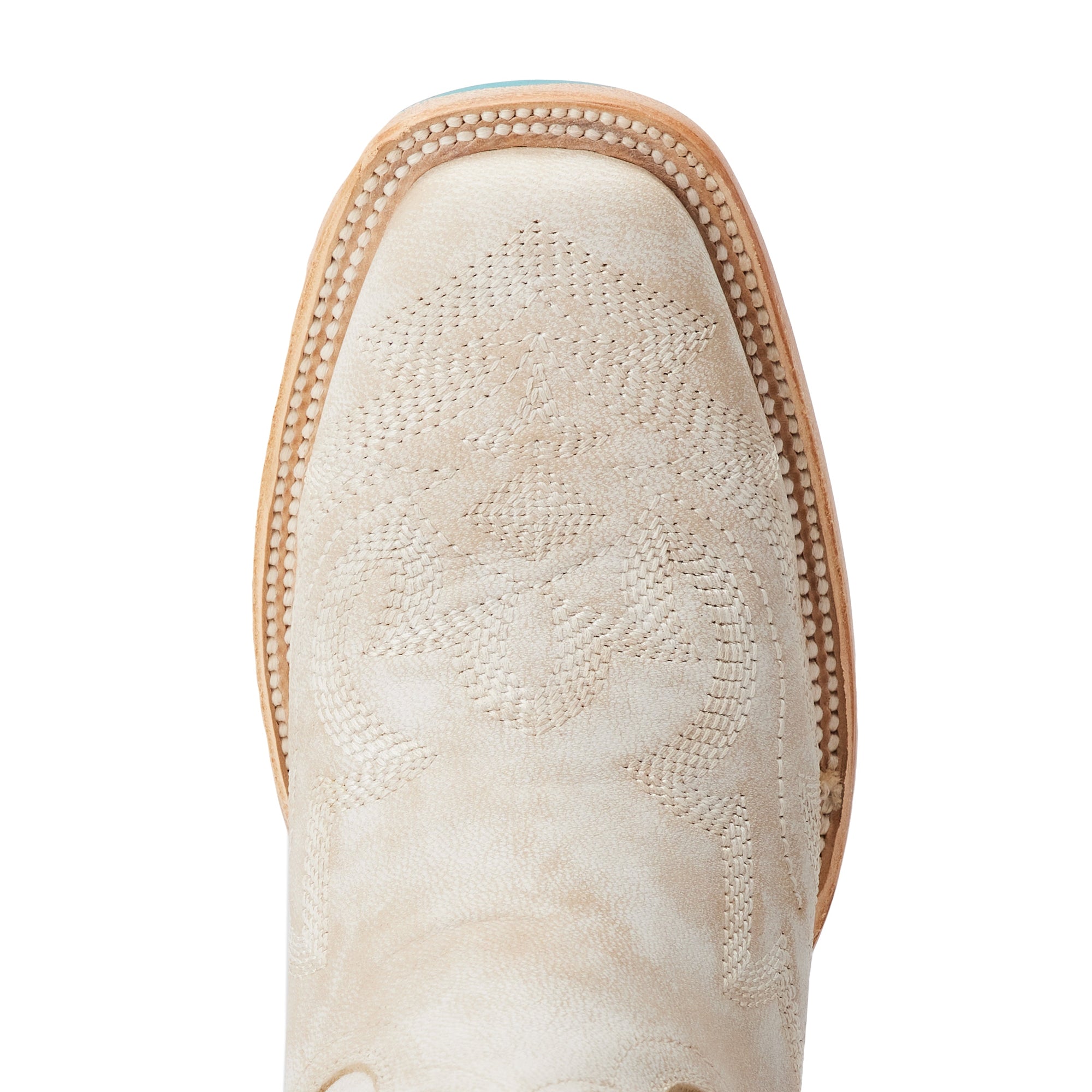 Square Toe Western Boot Ceramic Crackle