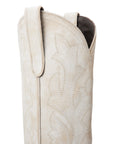 Square Toe Western Boot Ceramic Crackle