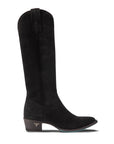 Plain Jane Boot - Soft Black Suede