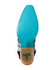 Robin Cut Out Slingback Mule - Powder Blue