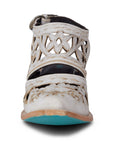 Cutout Slingback Mule in Ceramic Crackle