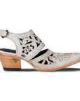 Cutout Slingback Mule in Ceramic Crackle