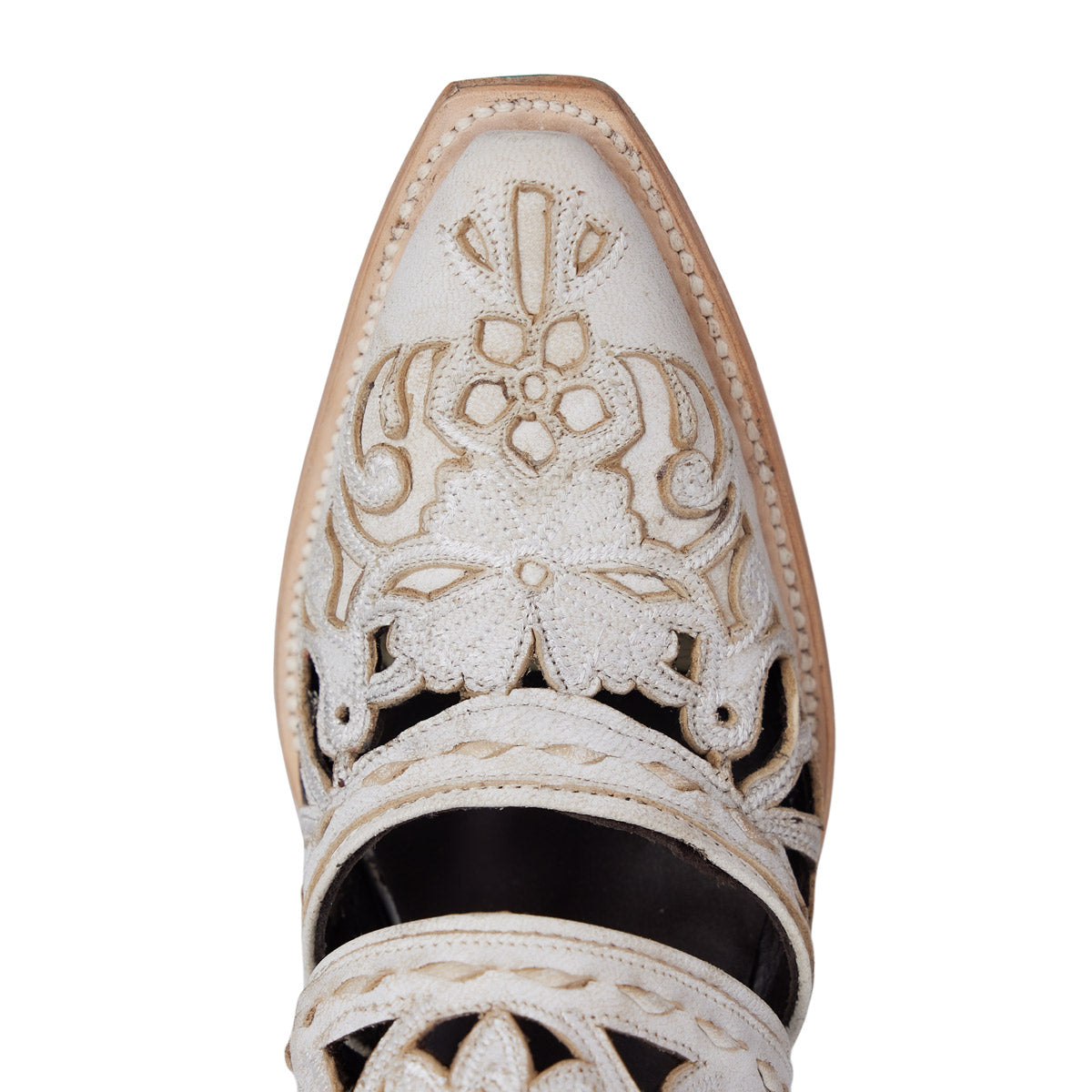 Cutout Slingback Mule in Ceramic Crackle