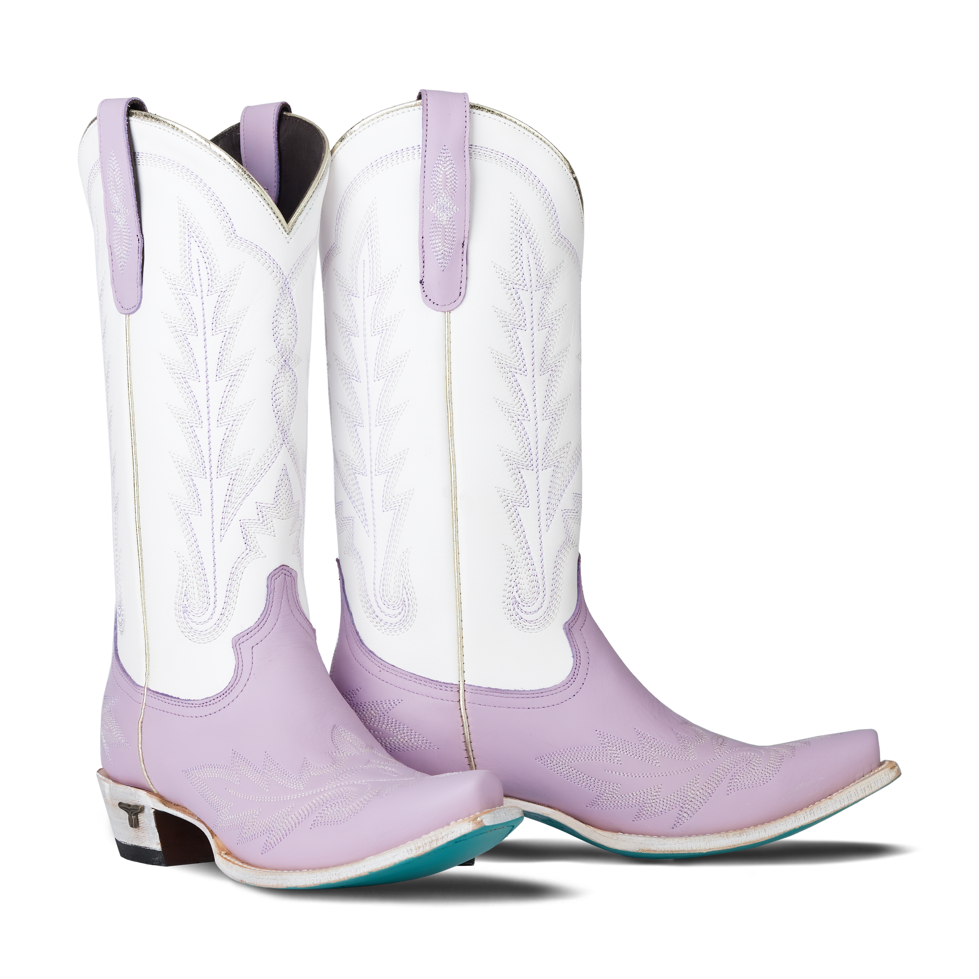 Lexington Boot - Lovely Lavender/Matte White