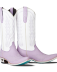 Lexington Boot - Lovely Lavender/Matte White