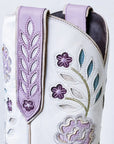 Kenzie Boot - Lovely Lavender/Matte White