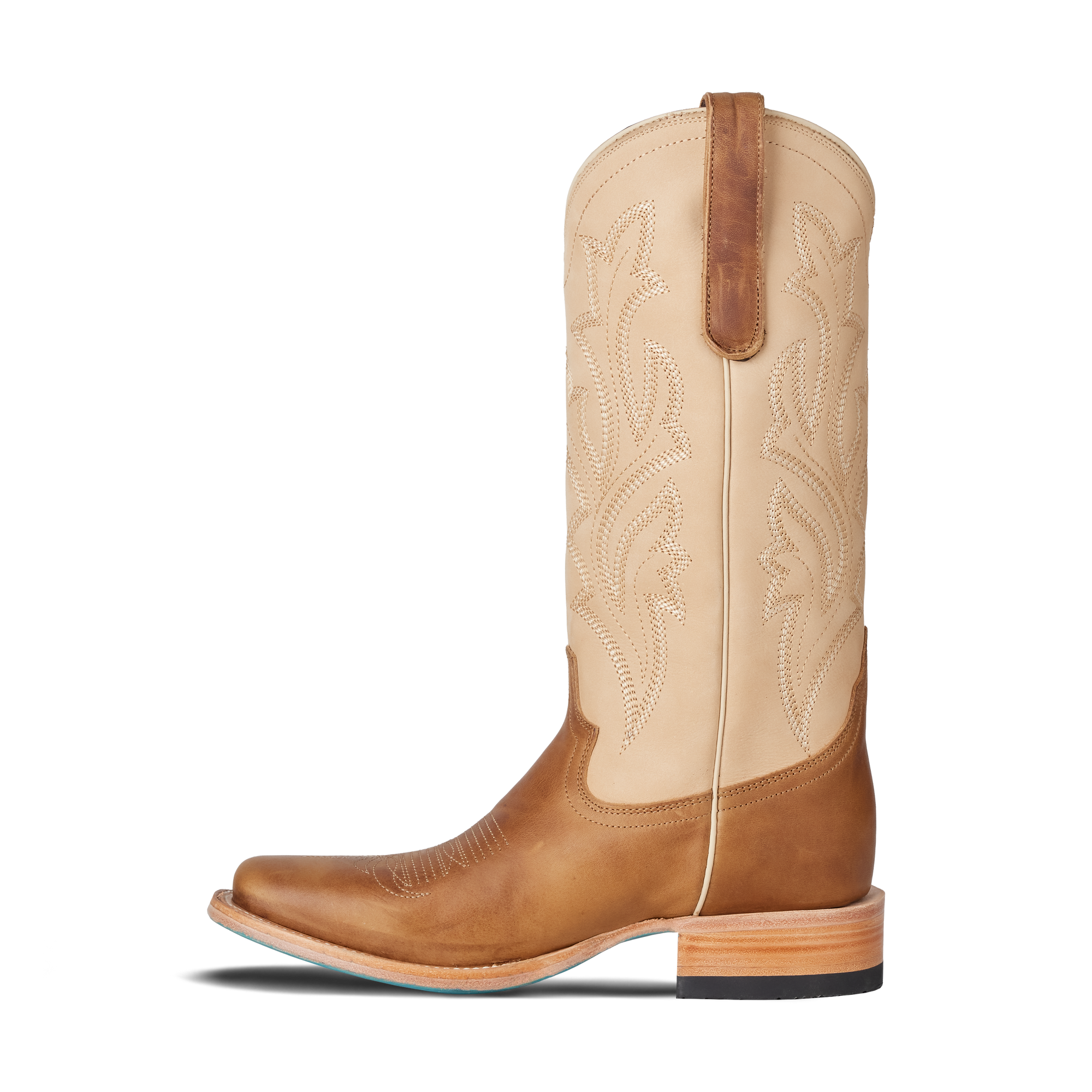 Classic Square Boot - Desert Clay &amp; Pale Ivory