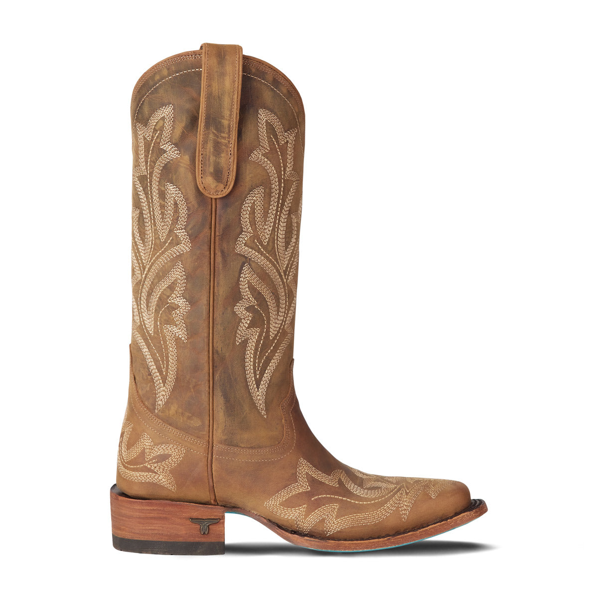 Saratoga Square Boot - Burnt Caramel
