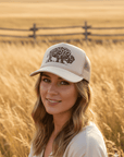 Leopard Buffalo Trucker Hat
