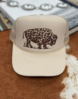 Leopard Buffalo Trucker Hat