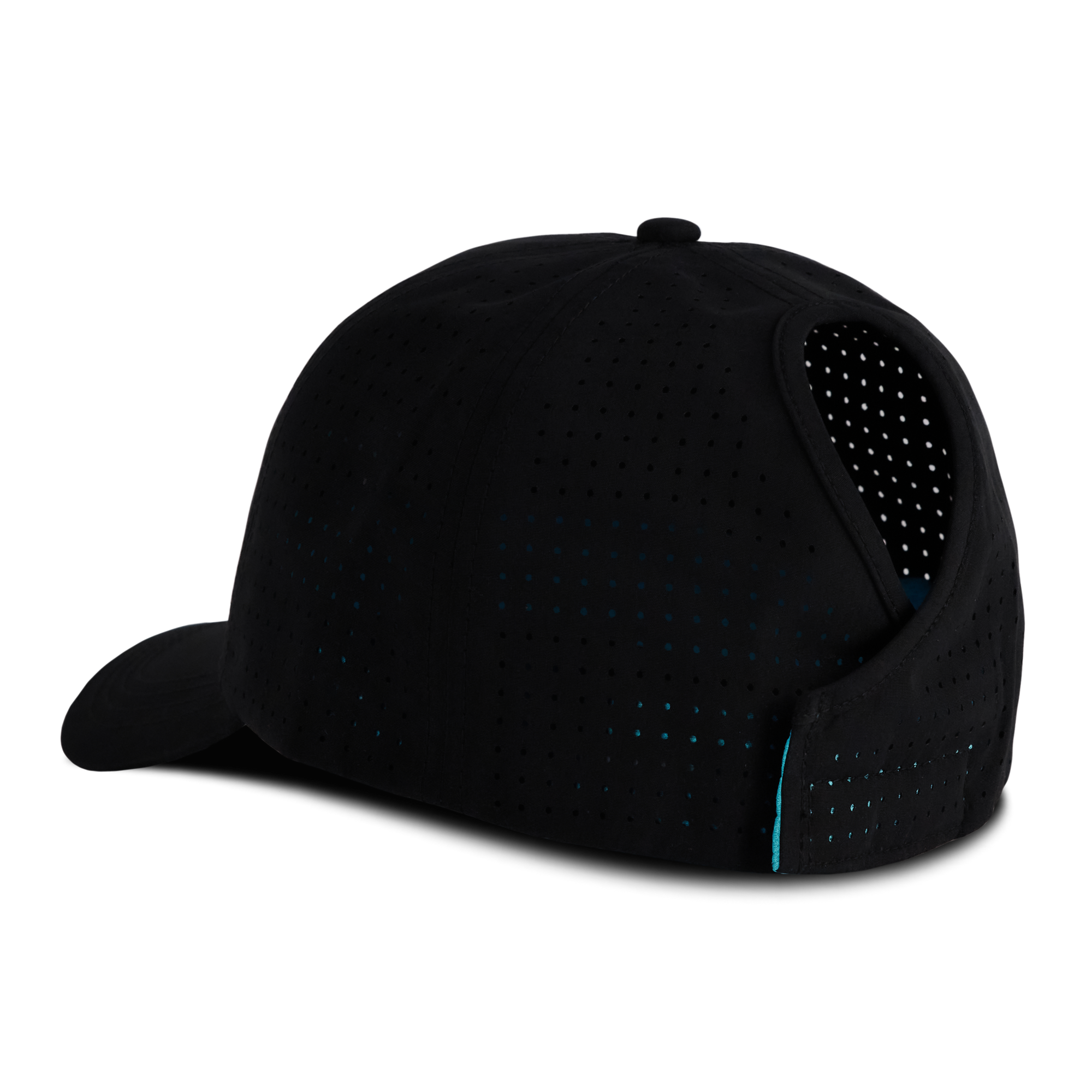 Ladies Ponytail Cap - Black