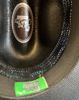Black Bangora Straw Western Hat With Breathable Allseason Comfort For Everyday Wear
