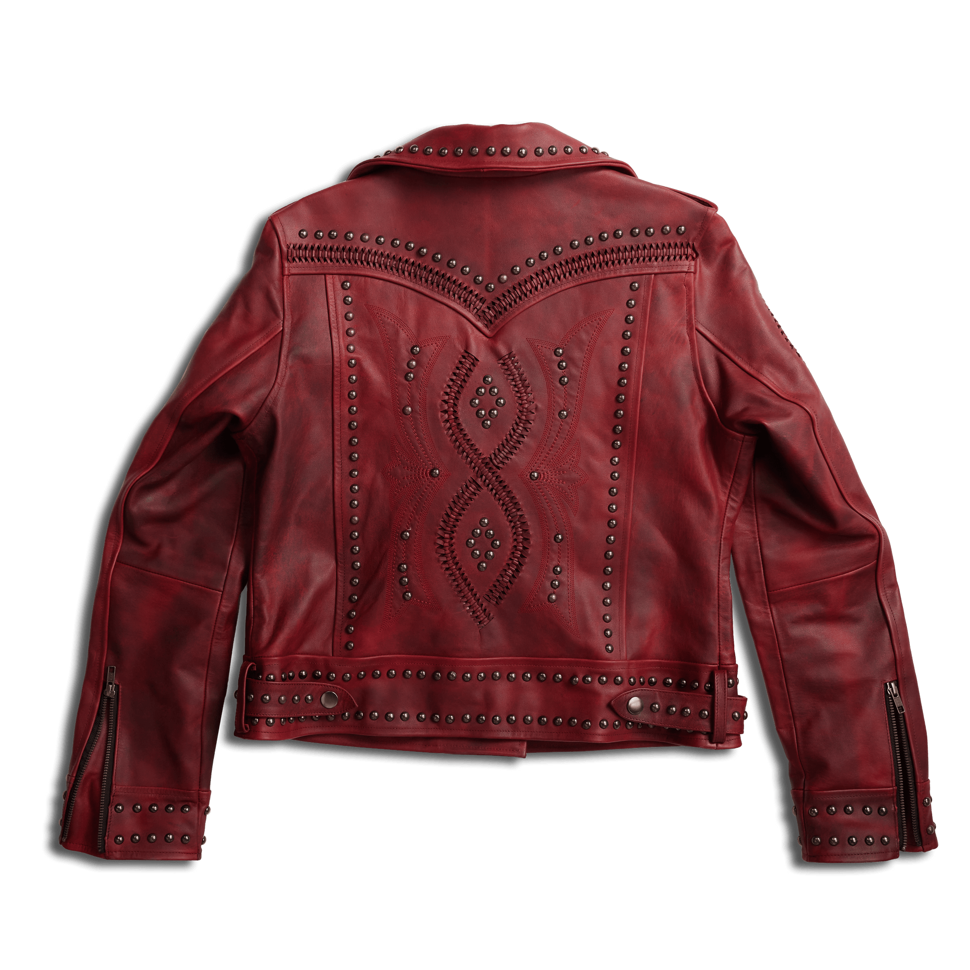 Jacket Featuring Smoldering Ruby Colorway For Modern Everyday Apparel And Layering Options