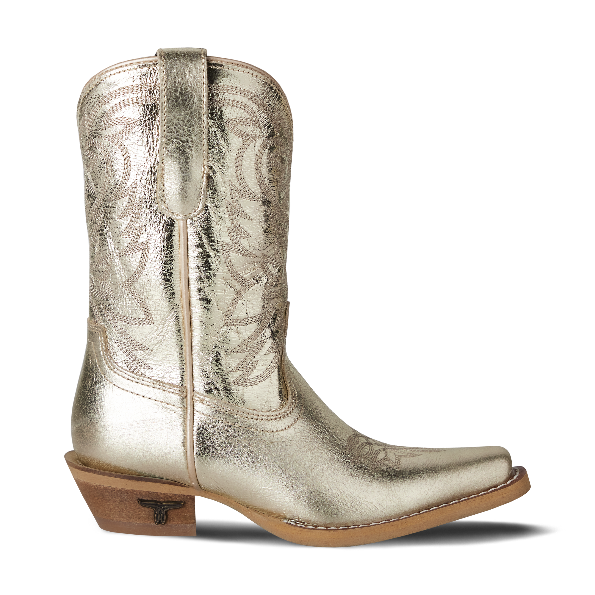 Lil' Lane Smokeshow Boot - Champagne Metallic
