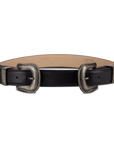 1.5 Belt with Double Buckle - Rattle Black