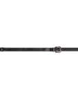 1.5 Belt with Double Buckle - Rattle Black