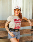 Make America Cowboy Again Stars Graphic Tee