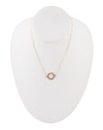 Bronze Marcasite Necklace
