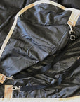 AJ Tack 1200D Waterproof Turnout Horse Blanket with Neck Rug - Black