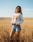 Merica Red Logo Graphic Sweatshirt