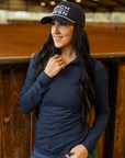 NAVY SUN SHIRT