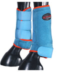 HILASON L M S Horse Rear Hind Leg Sport Boots | Jumping