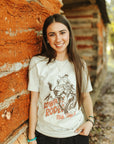 Ride Tough Cowboy Rodeo Graphic Tee