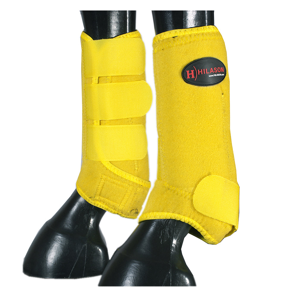 HILASON L M S Horse Rear Hind Leg Sport Boots | Jumping