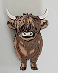 3d Farm Animal Cow Horse Tractor Magnets - Build your own farm - choice of styles