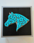 Baha Ranch 3D Tooled Gift Box - choice of colors and sizes