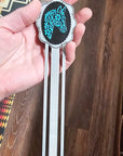 Baha Ranch 3D Horse Equine Bookmark Earrings Pin Magnet made in America