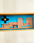 3d New Mexico Adobe Display Accessory Trinket Tray Box