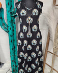 Baha Ranch Turquoise Naja Maxi Dress