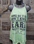Baha Ranch What Happened to Earl Women's Tank Top