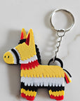 3D Print Mexico Theme Pinata Llama Donkey Party Fiesta Keychain