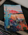Desert Dreaming Set of 4 Kitchen Dish Towels Made in America
