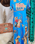 Baha Ranch Vintage Cowgirl Western Dress