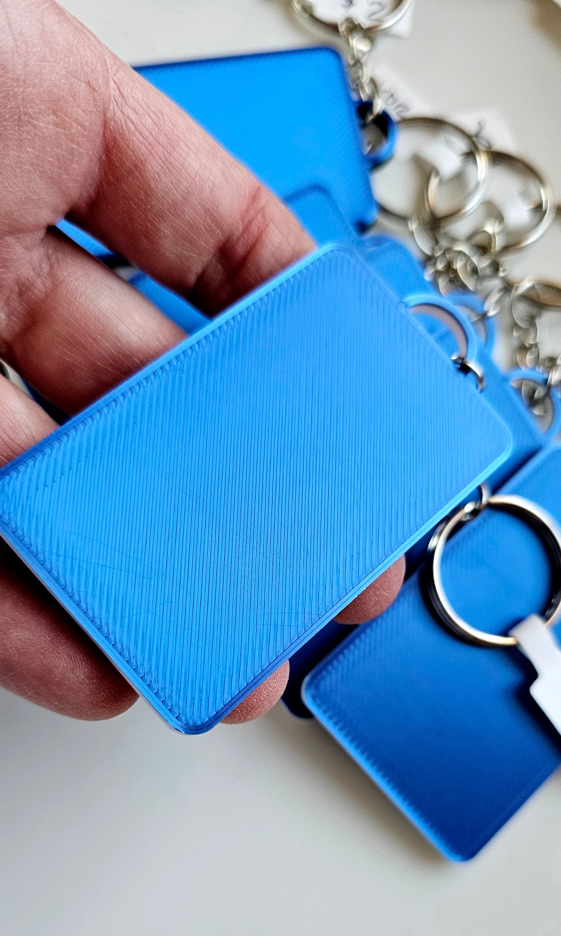 Patriotic Keychain - choice of styles - 3D Print USA - Made in America