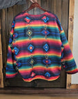 Baha Ranch Colores de Mexico Serape Drop Shoulder Cardigan