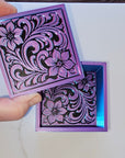 Baha Ranch 3D Tooled Gift Box - choice of colors and sizes