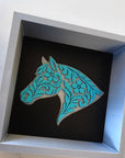 Baha Ranch 3D Tooled Gift Box - choice of colors and sizes
