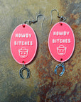 3D Printed Word Salad Earrings