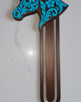 Baha Ranch Year of the Horse Tooled 3d Print Bookmark Keychain Hatpin Magnet Purse Charm Made in America