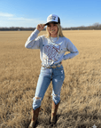 Star Spangled Boots Graphic Sweatshirt